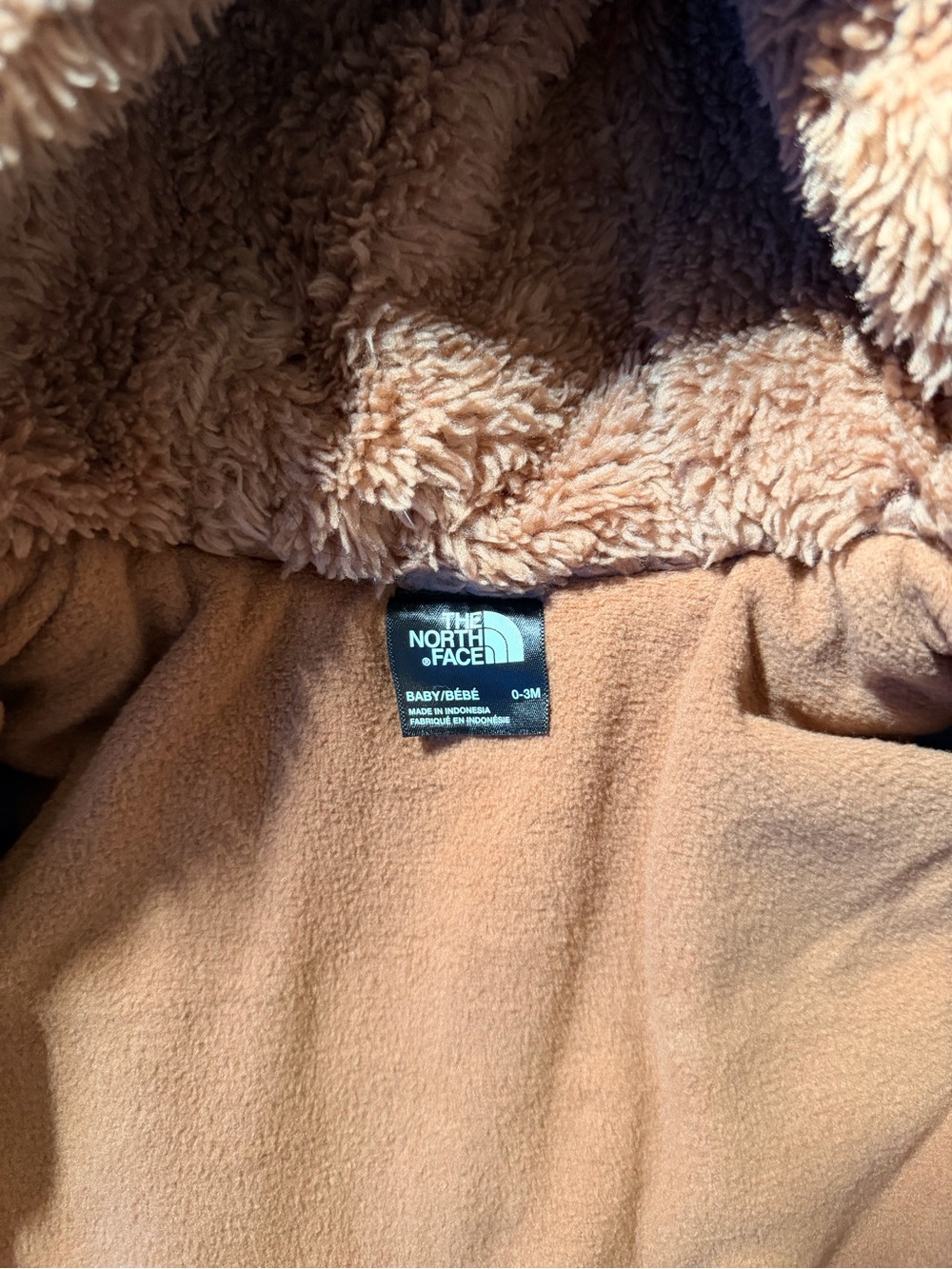 BABY NORTH DOWN HOODY - Picture 3 of 4
